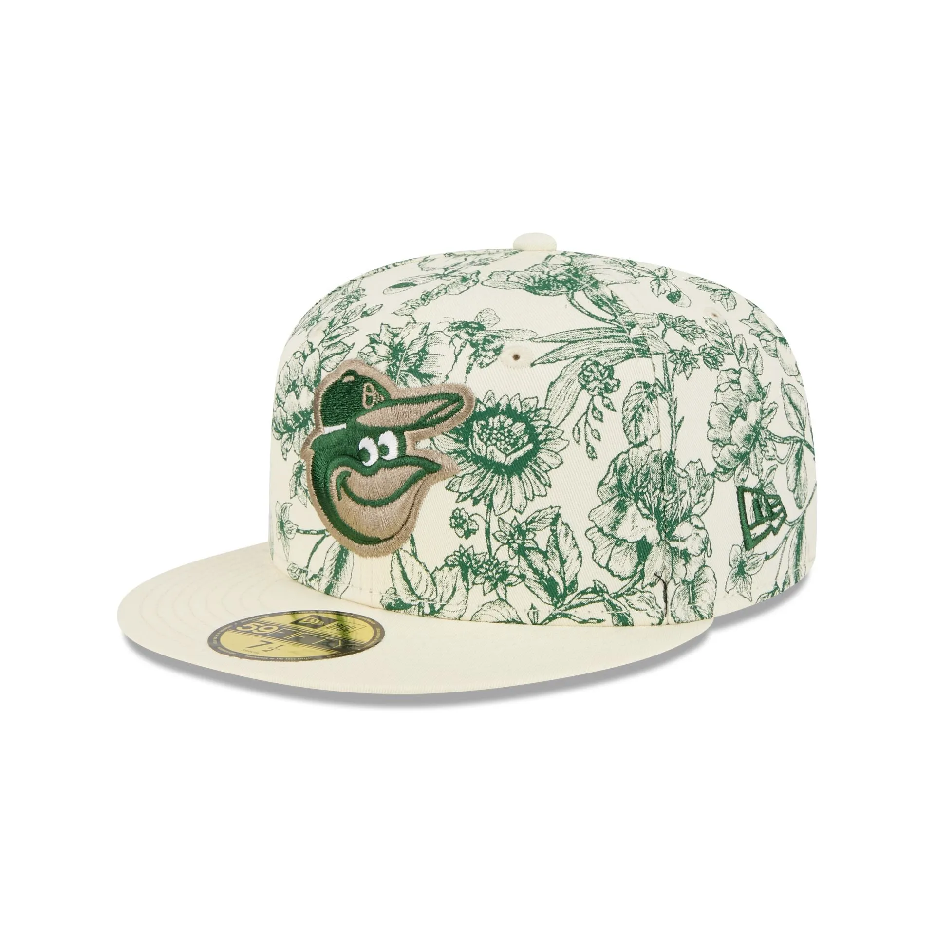 Baltimore Orioles Spring Floral 59FIFTY Fitted Hat sold by New Era product image thumbnail 3