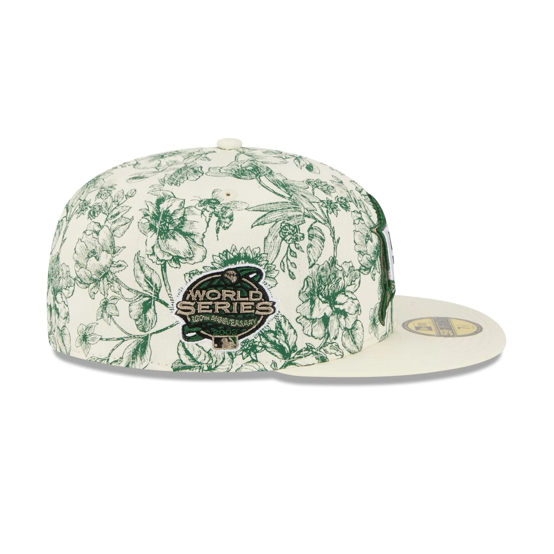 Miami Marlins Spring Floral 59FIFTY Fitted Hat sold by New Era product image thumbnail 4