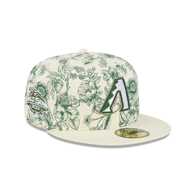 Arizona Diamondbacks Spring Floral 59FIFTY Fitted Hat sold by New Era