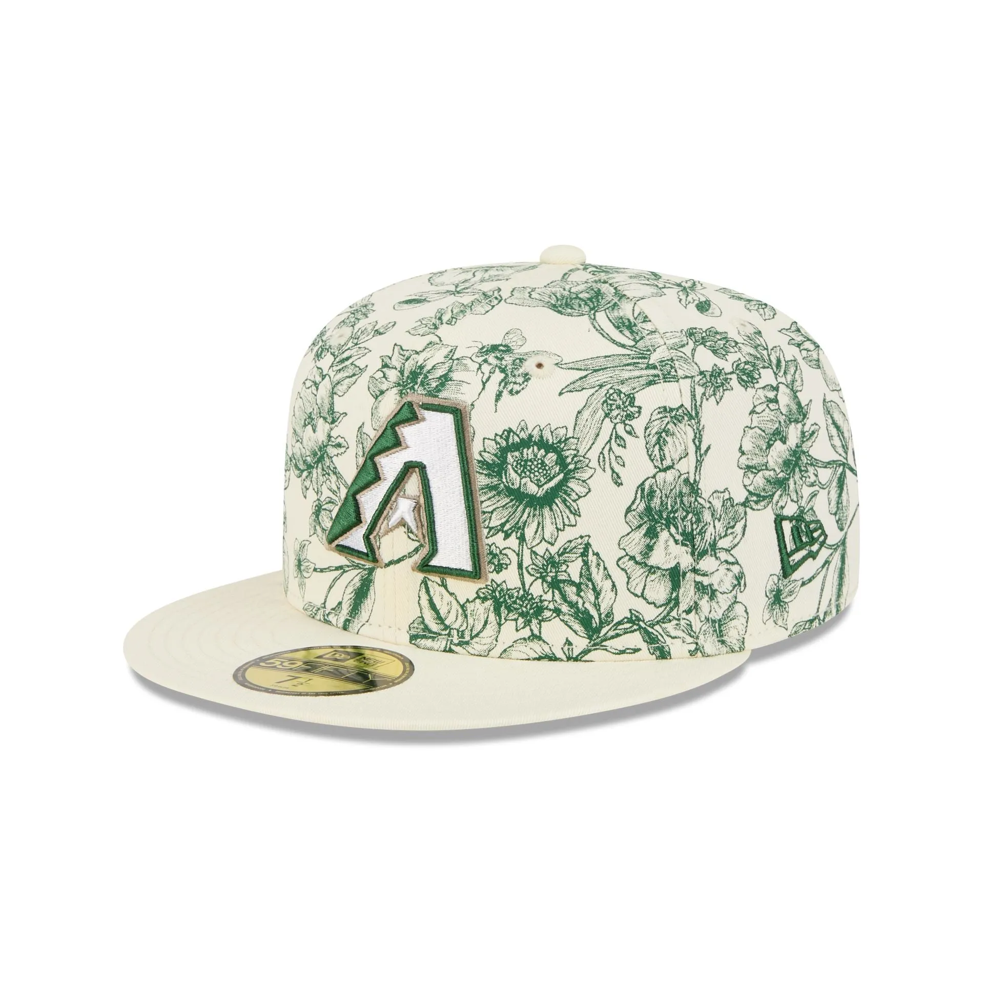 Arizona Diamondbacks Spring Floral 59FIFTY Fitted Hat sold by New Era product image thumbnail 3