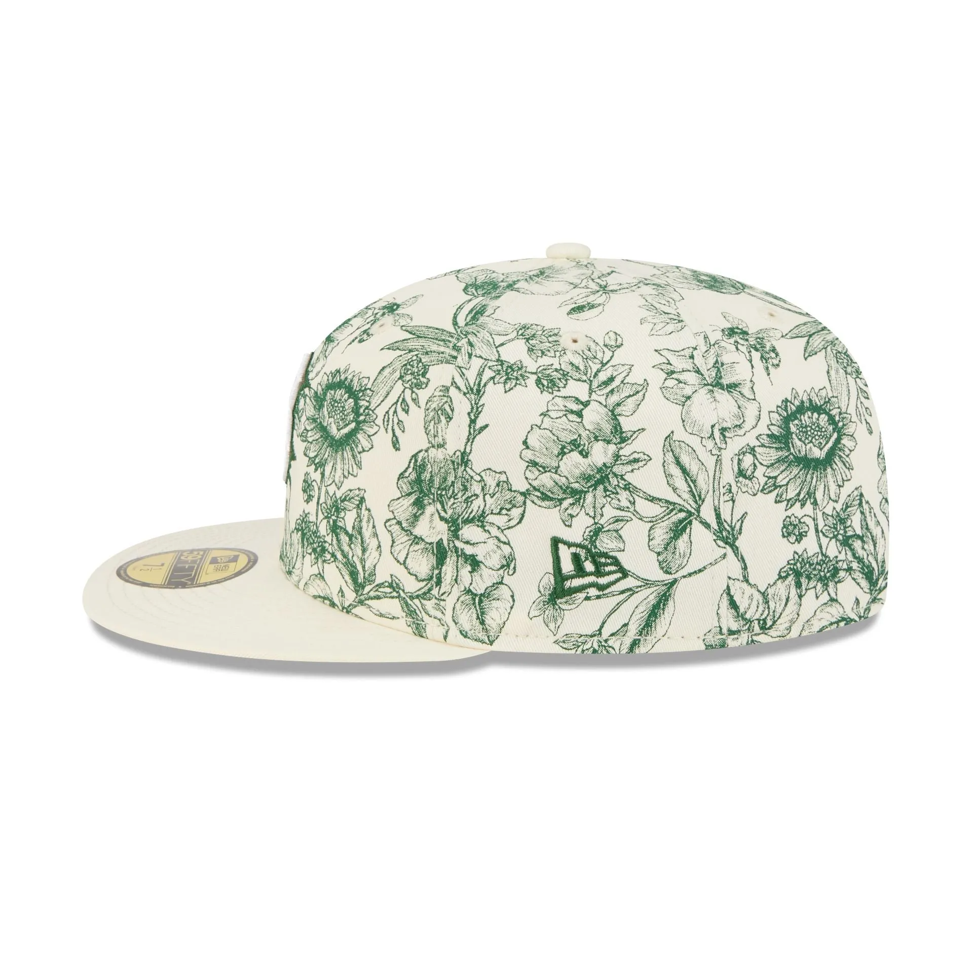 Boston Red Sox Spring Floral 59FIFTY Fitted Hat sold by New Era product image thumbnail 5