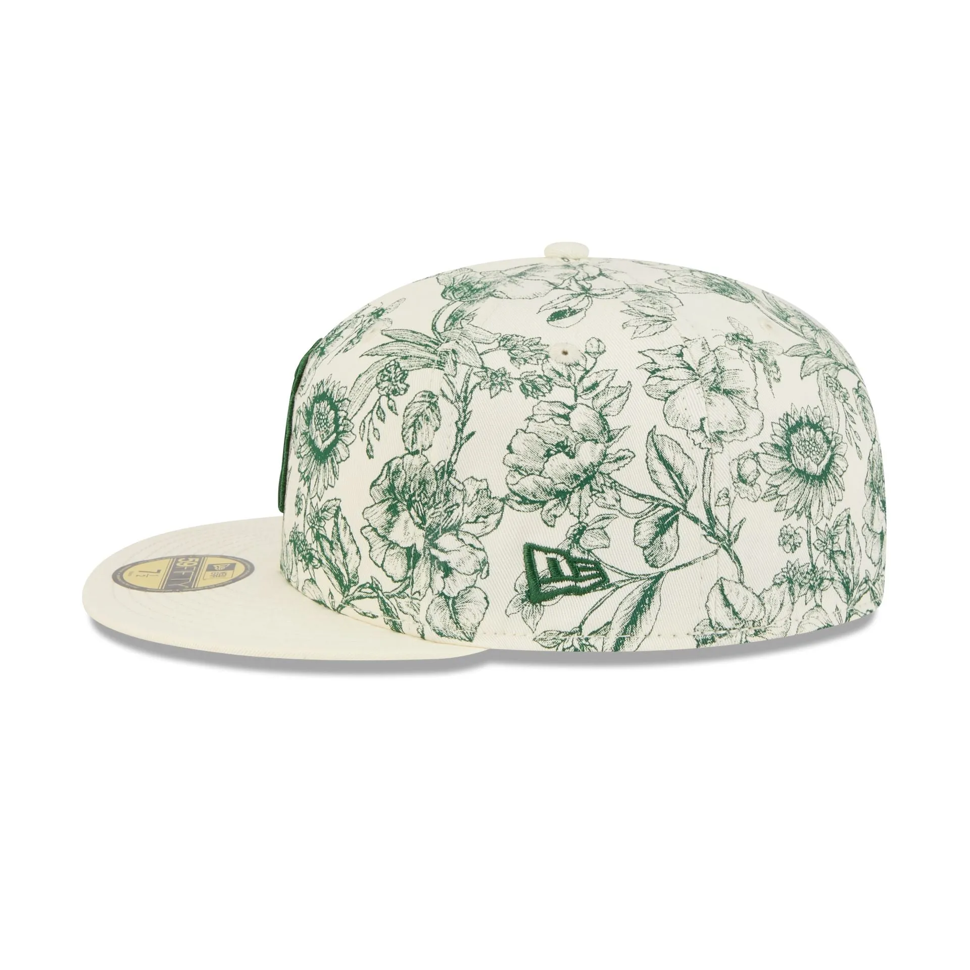 Los Angeles Angels Spring Floral 59FIFTY Fitted Hat sold by New Era product image thumbnail 5
