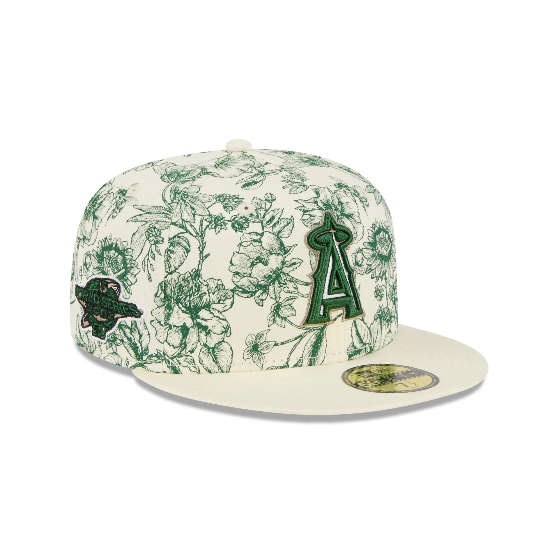 Los Angeles Angels Spring Floral 59FIFTY Fitted Hat sold by New Era