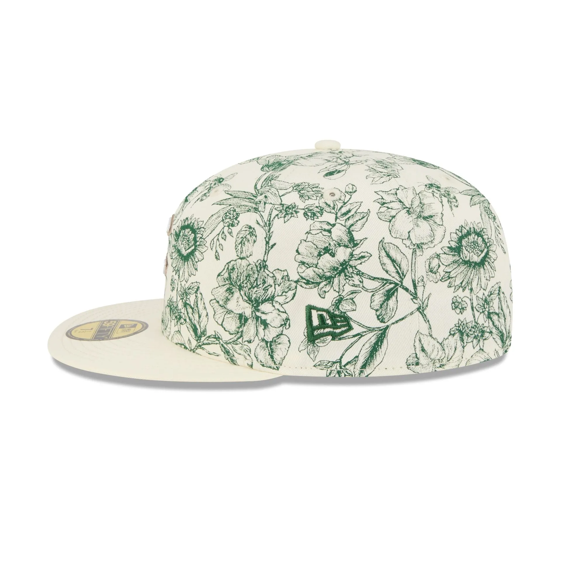 Chicago Cubs Spring Floral 59FIFTY Fitted Hat sold by New Era product image thumbnail 5