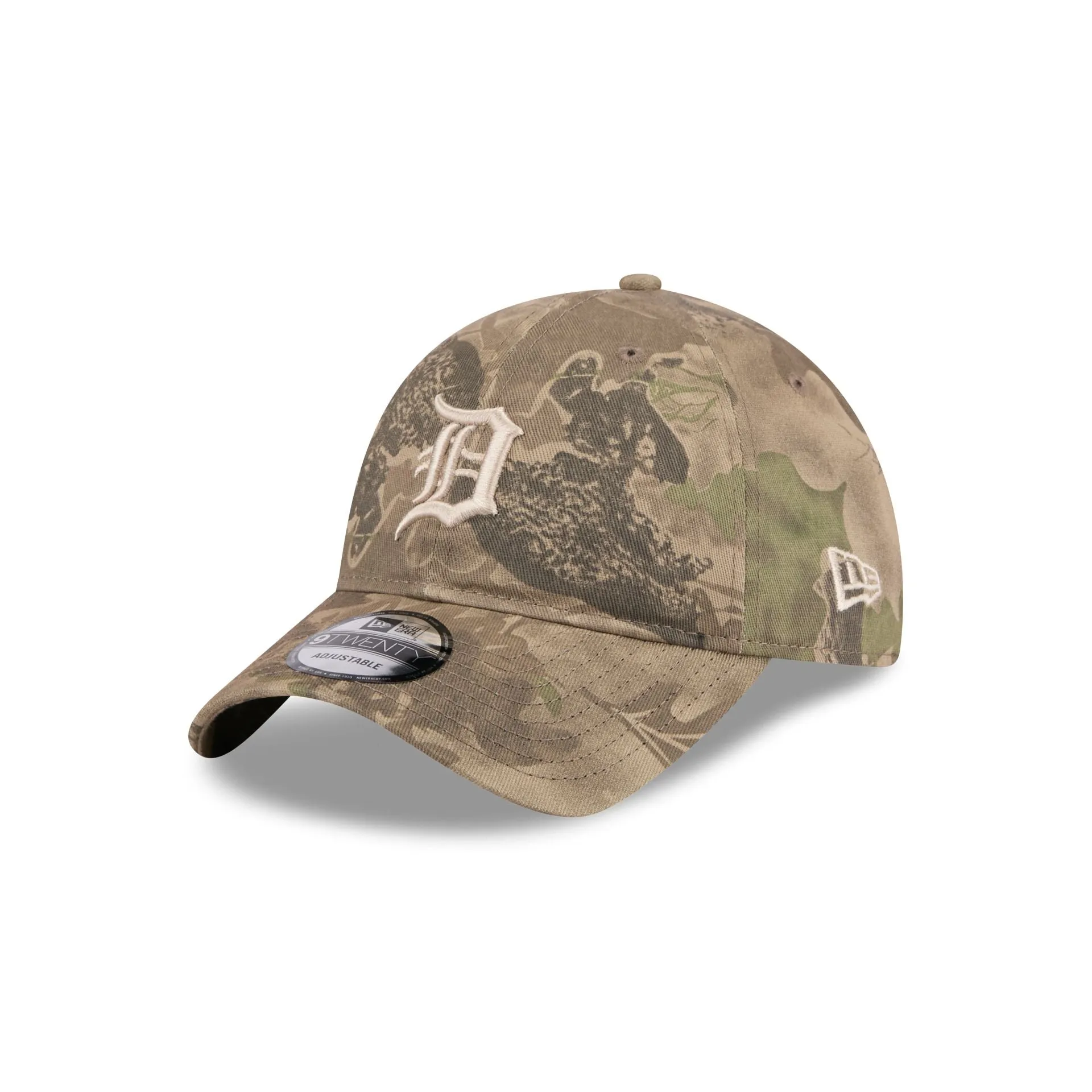 Detroit Tigers Leaf Camo 9TWENTY Adjustable Hat sold by New Era