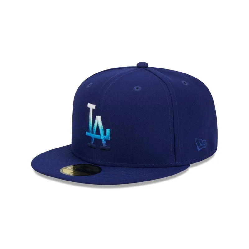 Los Angeles Dodgers Metallic Gradient 59FIFTY Fitted Hat sold by New Era