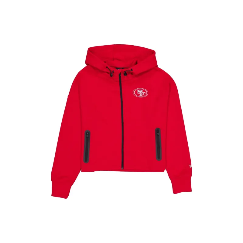 San Francisco 49ers Active Women's Full-Zip Hoodie sold by New Era
