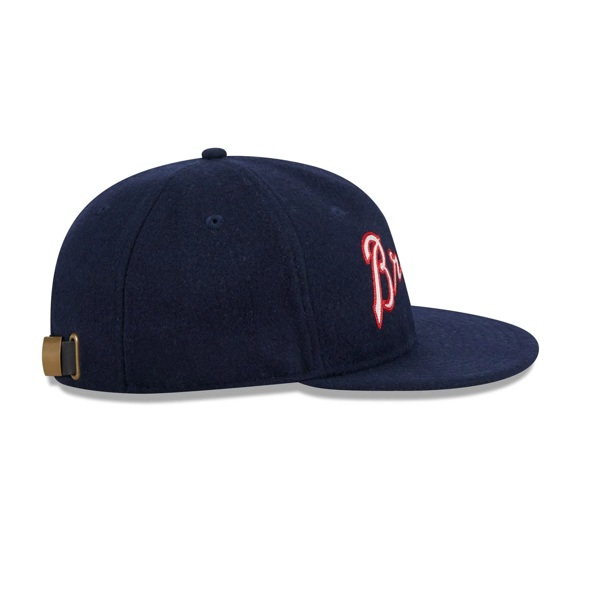 Atlanta Braves Melton Wool Retro Crown 9FIFTY Adjustable Hat sold by New Era product image thumbnail 5