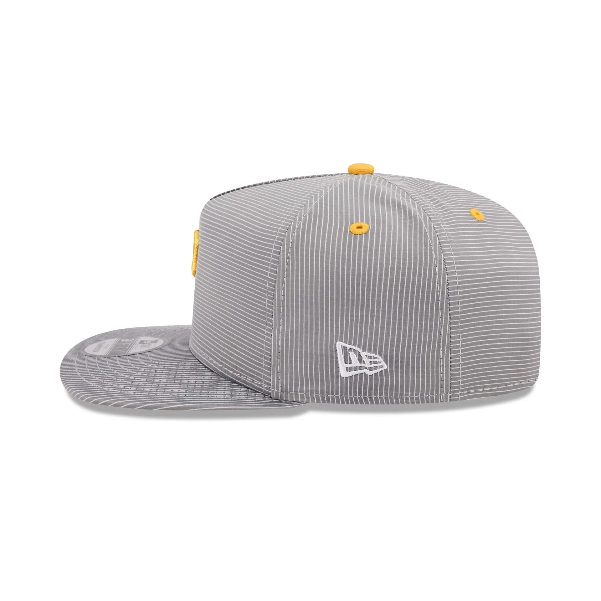 Pittsburgh Pirates Pinstripe Ripstop 9FIFTY A-Frame Snapback Hat sold by New Era product image thumbnail 4