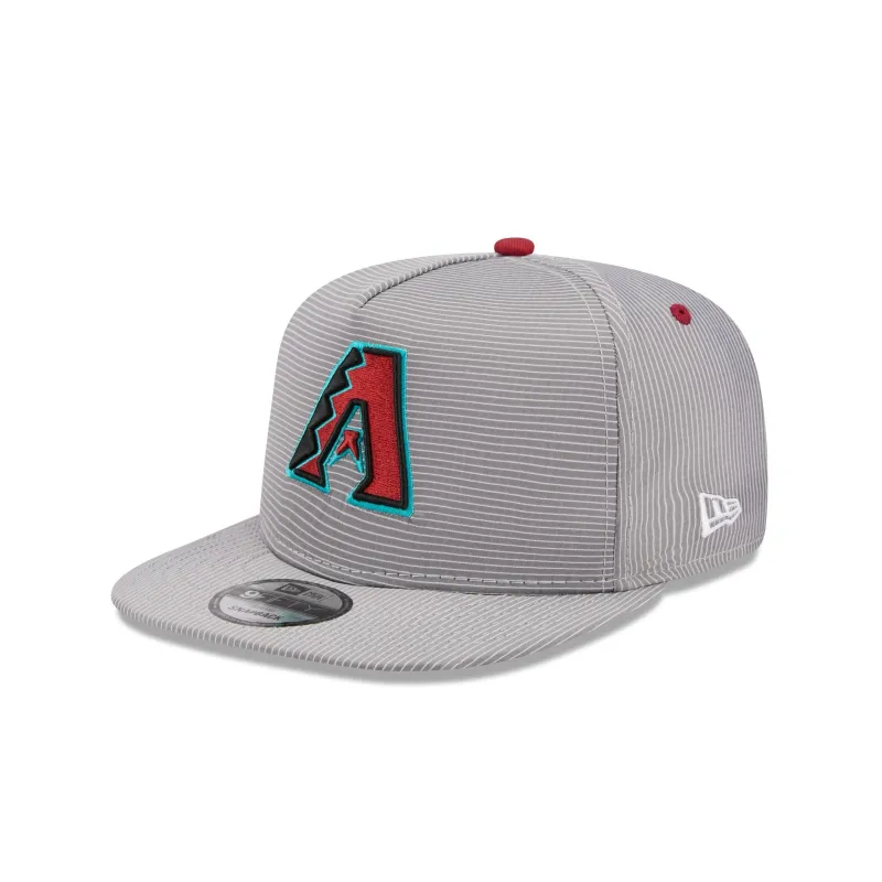 Arizona Diamondbacks Pinstripe Ripstop 9FIFTY A-Frame Snapback Hat made by New Era