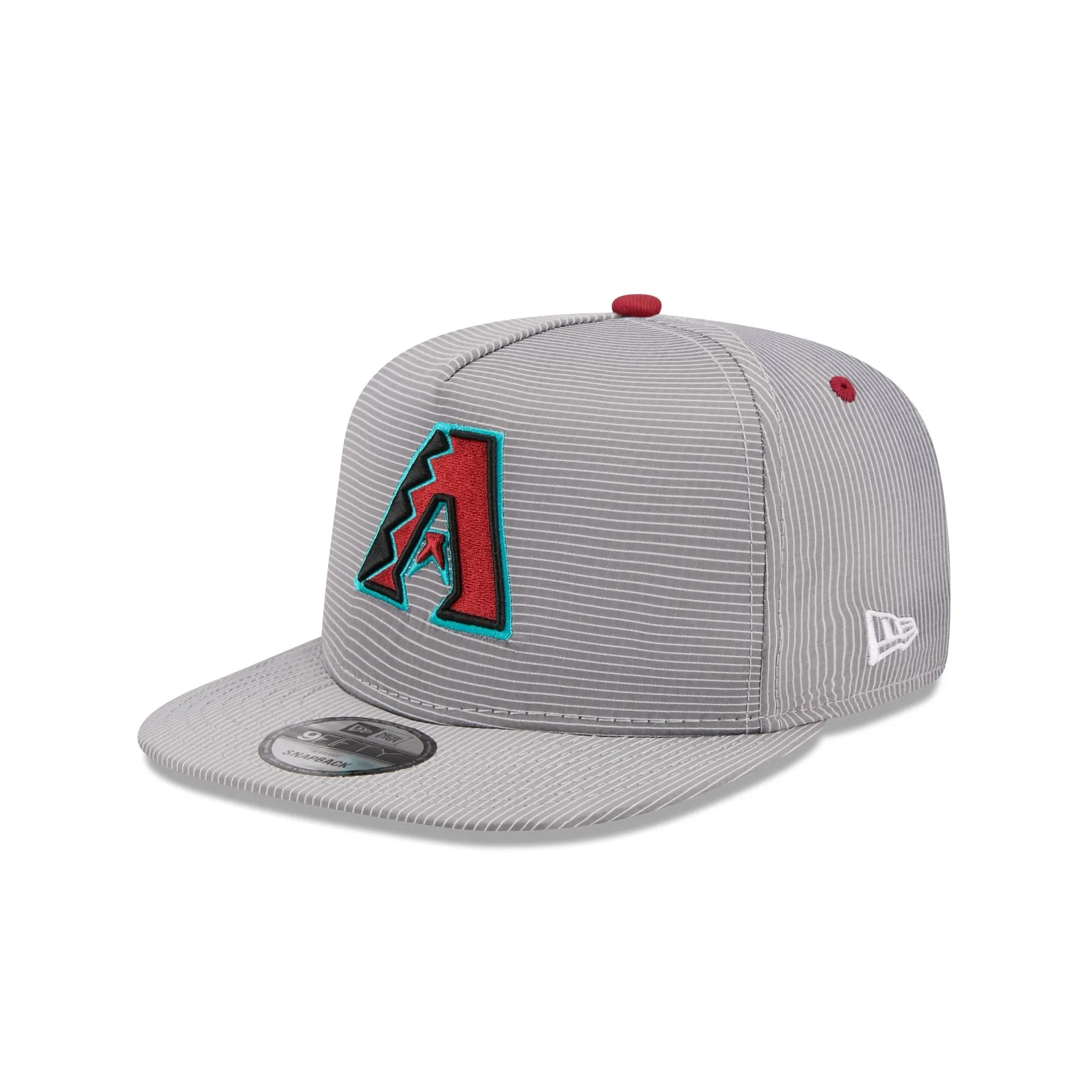 Arizona Diamondbacks Pinstripe Ripstop 9FIFTY A-Frame Snapback Hat sold by New Era