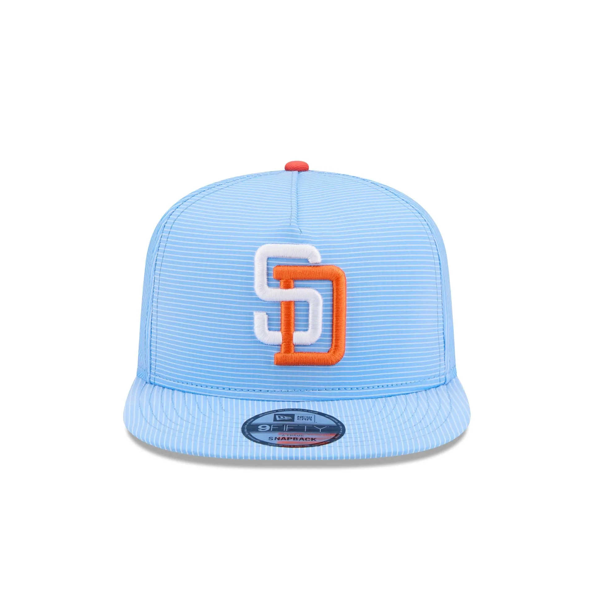 San Diego Padres Pinstripe Ripstop 9FIFTY A-Frame Snapback Hat sold by New Era product image thumbnail 2