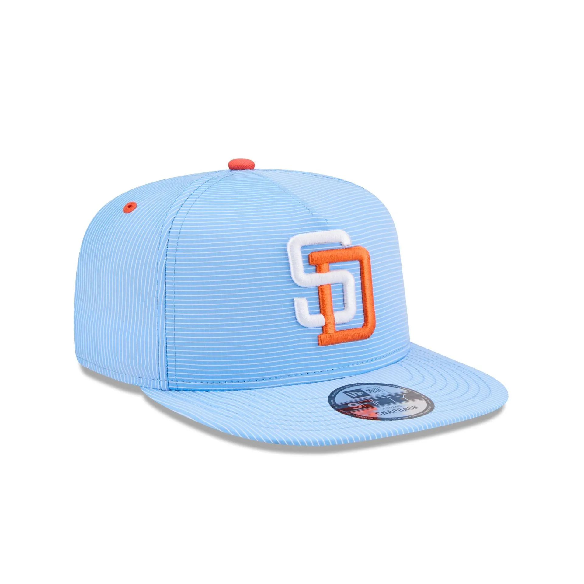 San Diego Padres Pinstripe Ripstop 9FIFTY A-Frame Snapback Hat sold by New Era product image thumbnail 3