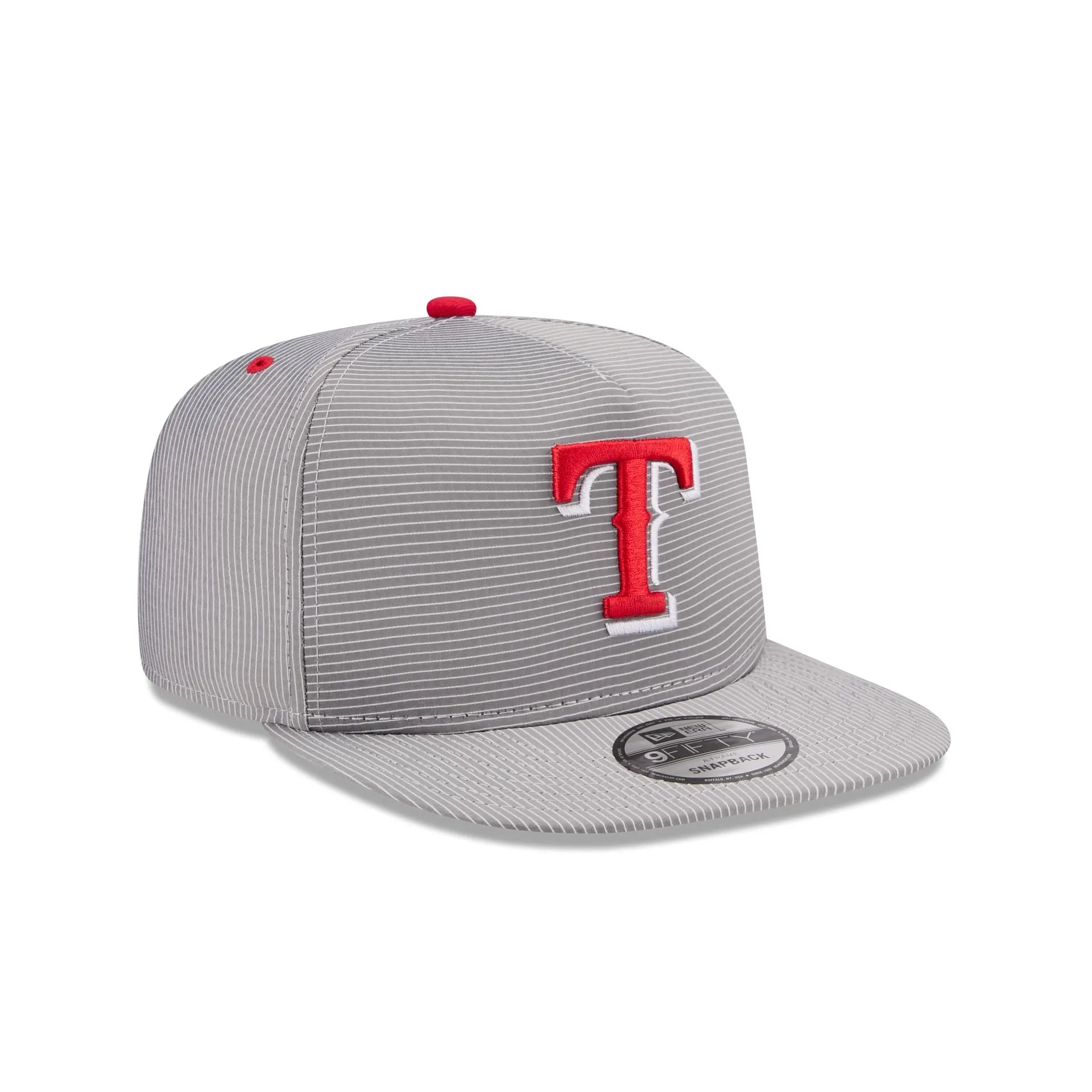 Texas Rangers Pinstripe Ripstop 9FIFTY A-Frame Snapback Hat sold by New Era product image thumbnail 3