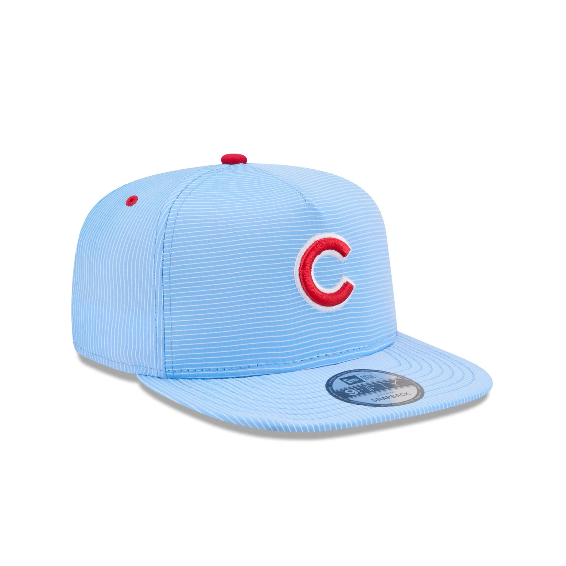 Chicago Cubs Pinstripe Ripstop 9FIFTY A-Frame Snapback Hat sold by New Era product image thumbnail 3
