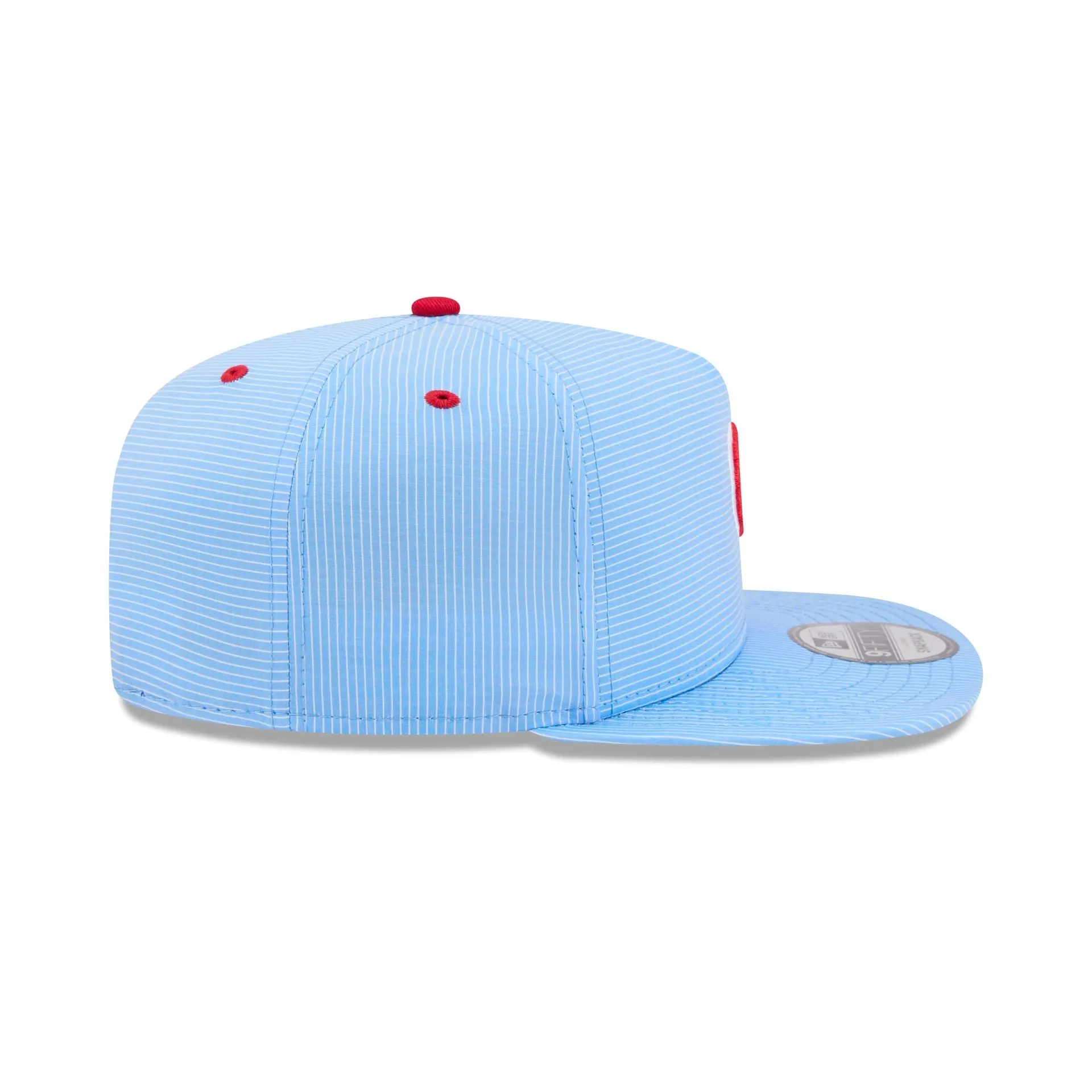 Chicago Cubs Pinstripe Ripstop 9FIFTY A-Frame Snapback Hat sold by New Era product image thumbnail 5
