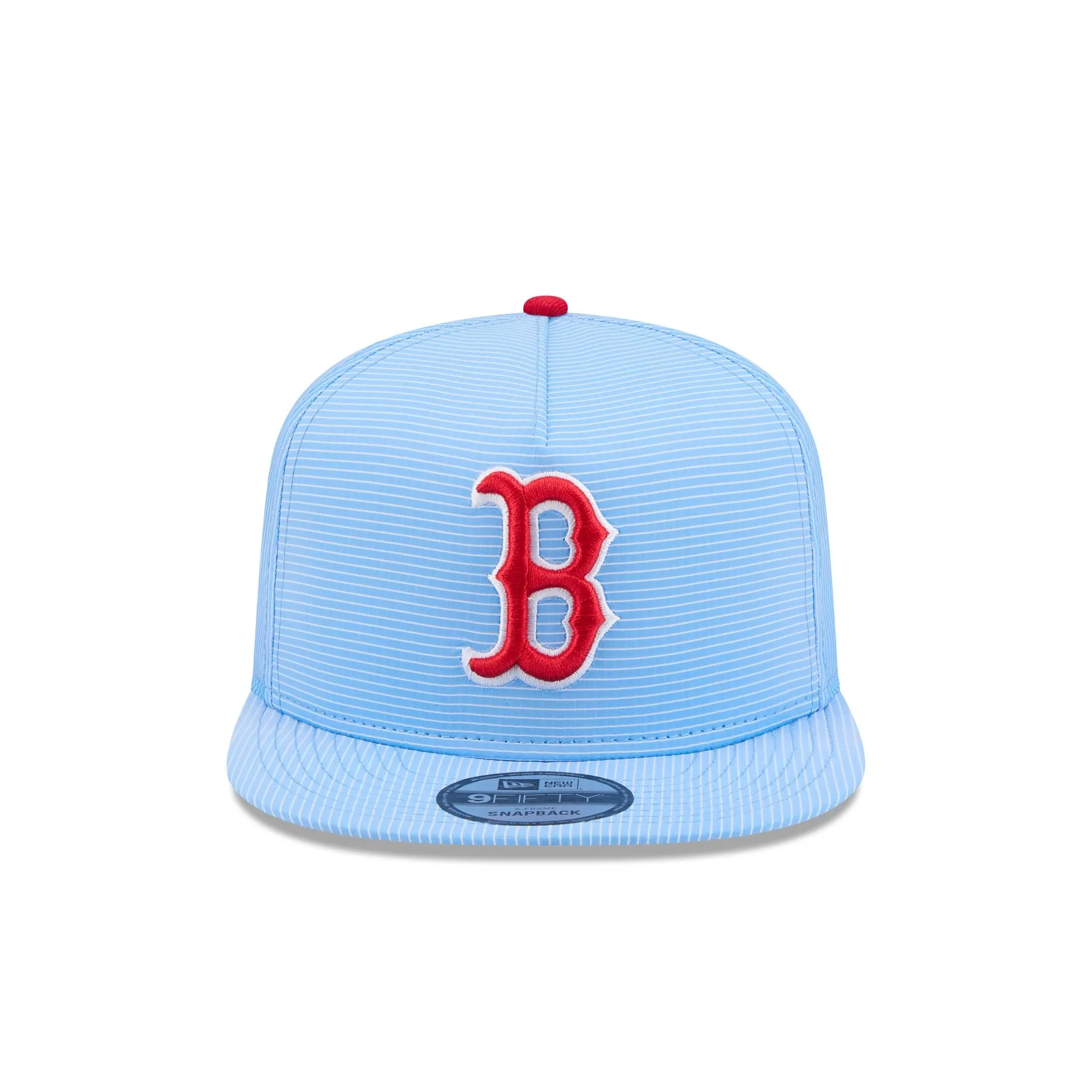 Boston Red Sox Pinstripe Ripstop 9FIFTY A-Frame Snapback Hat sold by New Era product image thumbnail 2