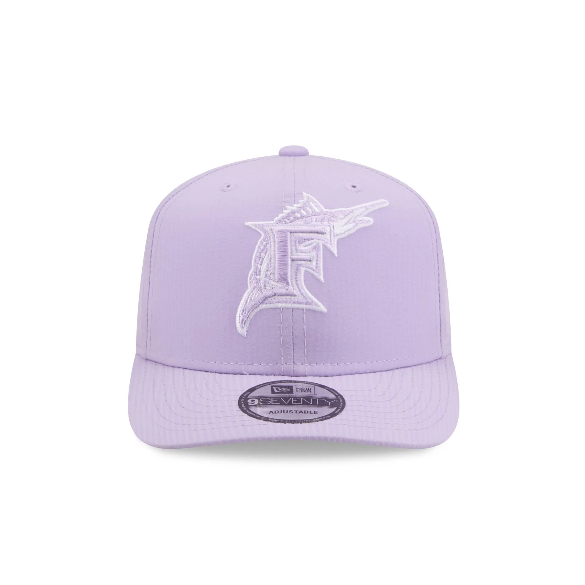 Miami Marlins Pastel Crepe 9SEVENTY Stretch-Snap Hat sold by New Era product image thumbnail 2