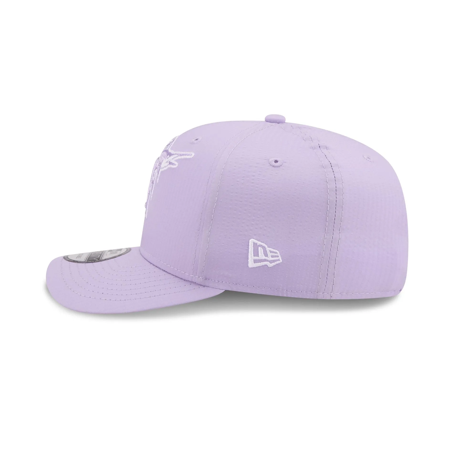 Miami Marlins Pastel Crepe 9SEVENTY Stretch-Snap Hat sold by New Era product image thumbnail 4
