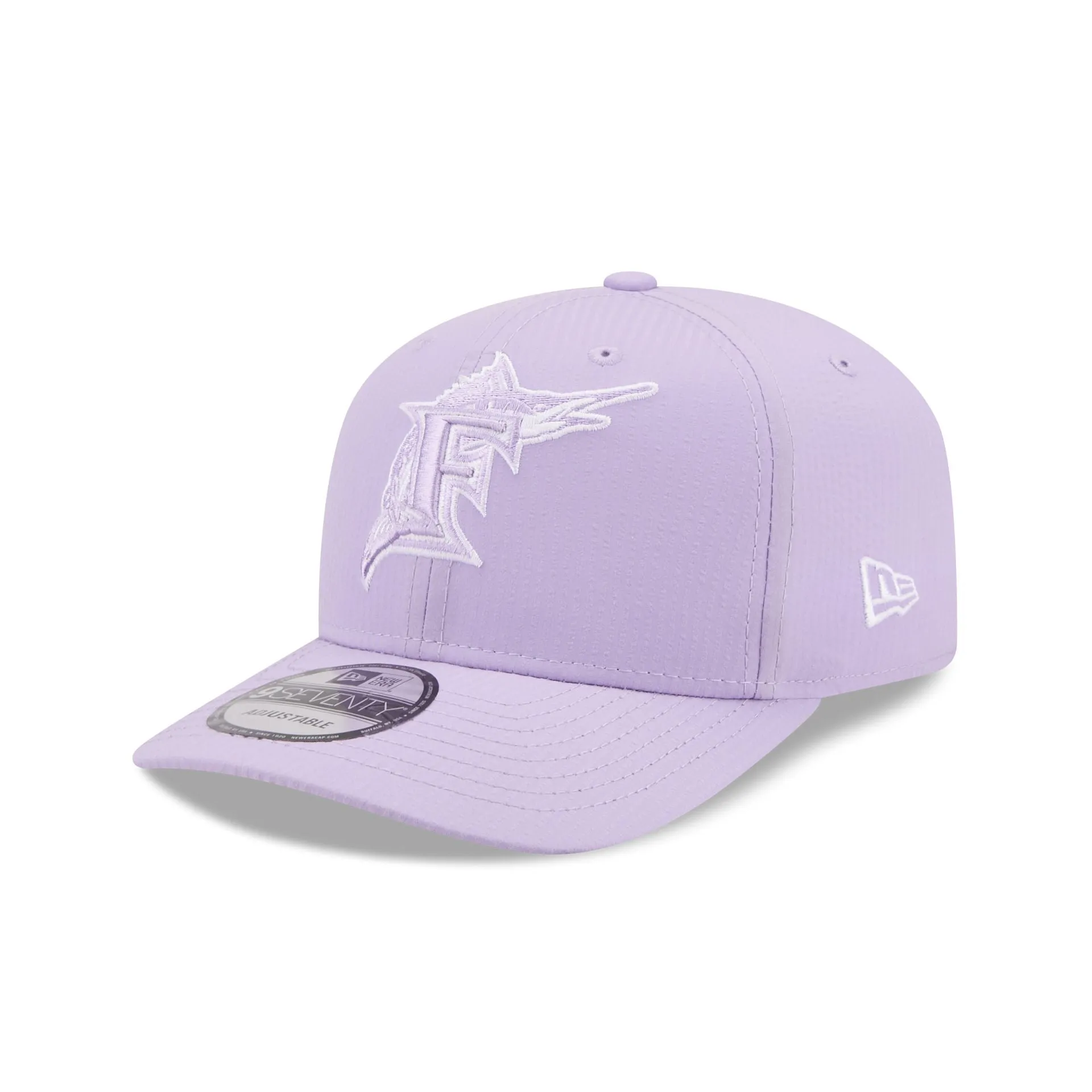 Miami Marlins Pastel Crepe 9SEVENTY Stretch-Snap Hat sold by New Era
