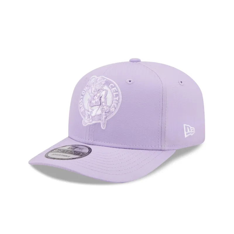 Boston Celtics Pastel Crepe 9SEVENTY Stretch-Snap Hat sold by New Era