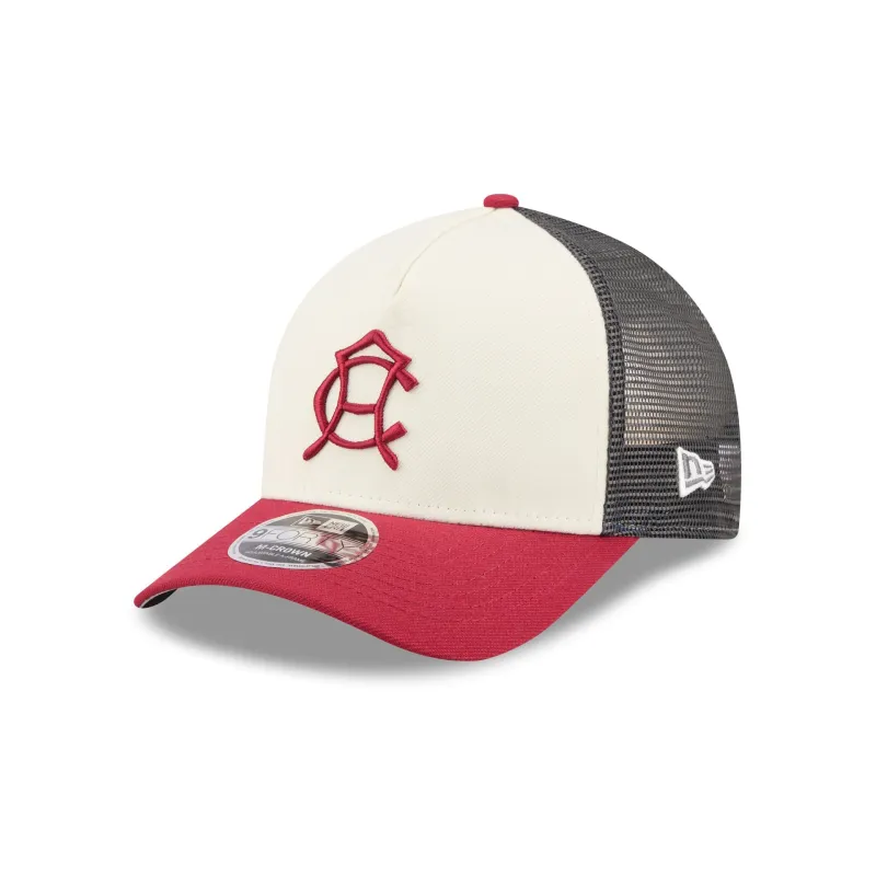 Club América Color Pack Maroon 9FORTY M-Crown A-Frame Trucker Hat made by New Era