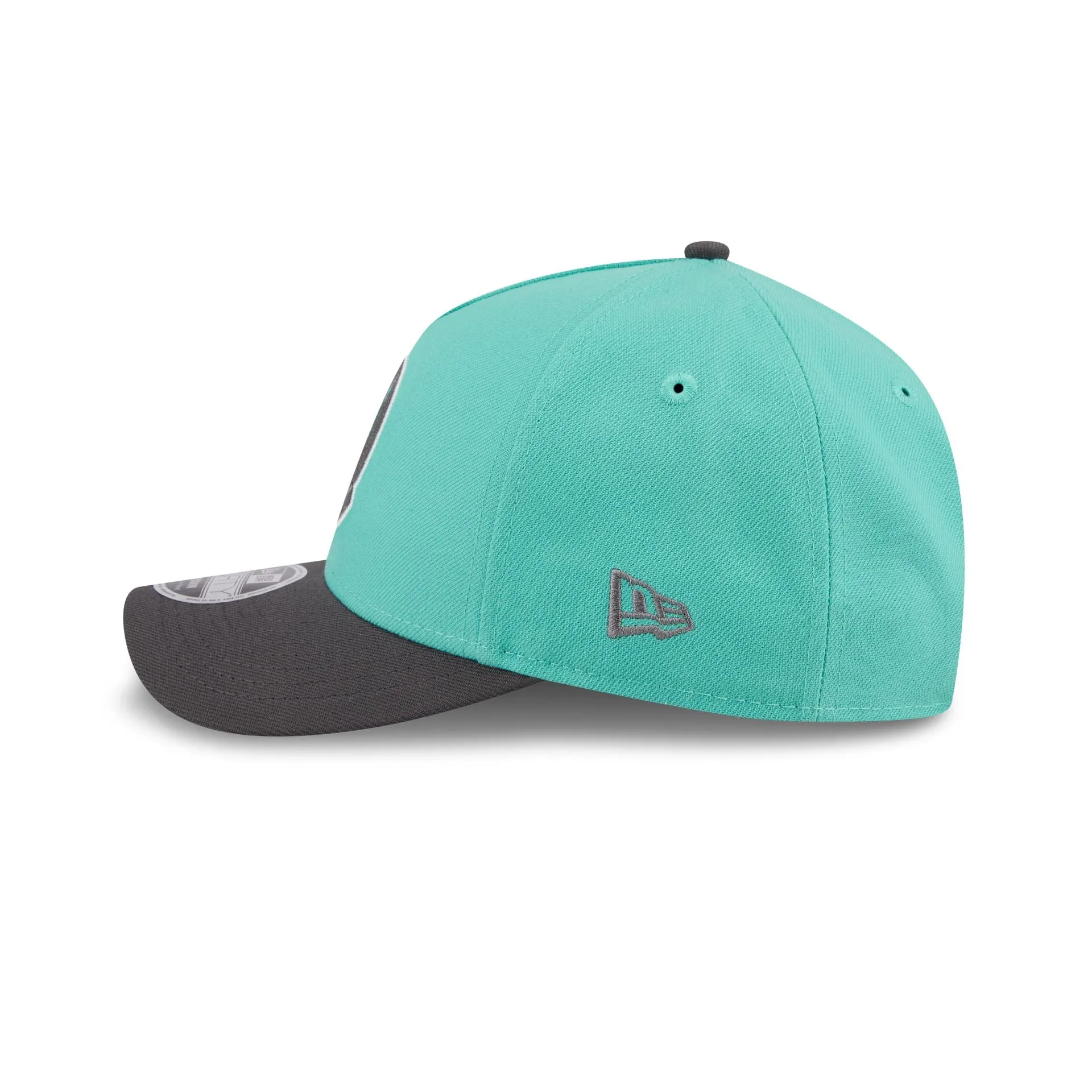 Pumas Color Pack Teal 9FORTY M-Crown A-Frame Snapback Hat sold by New Era product image thumbnail 4