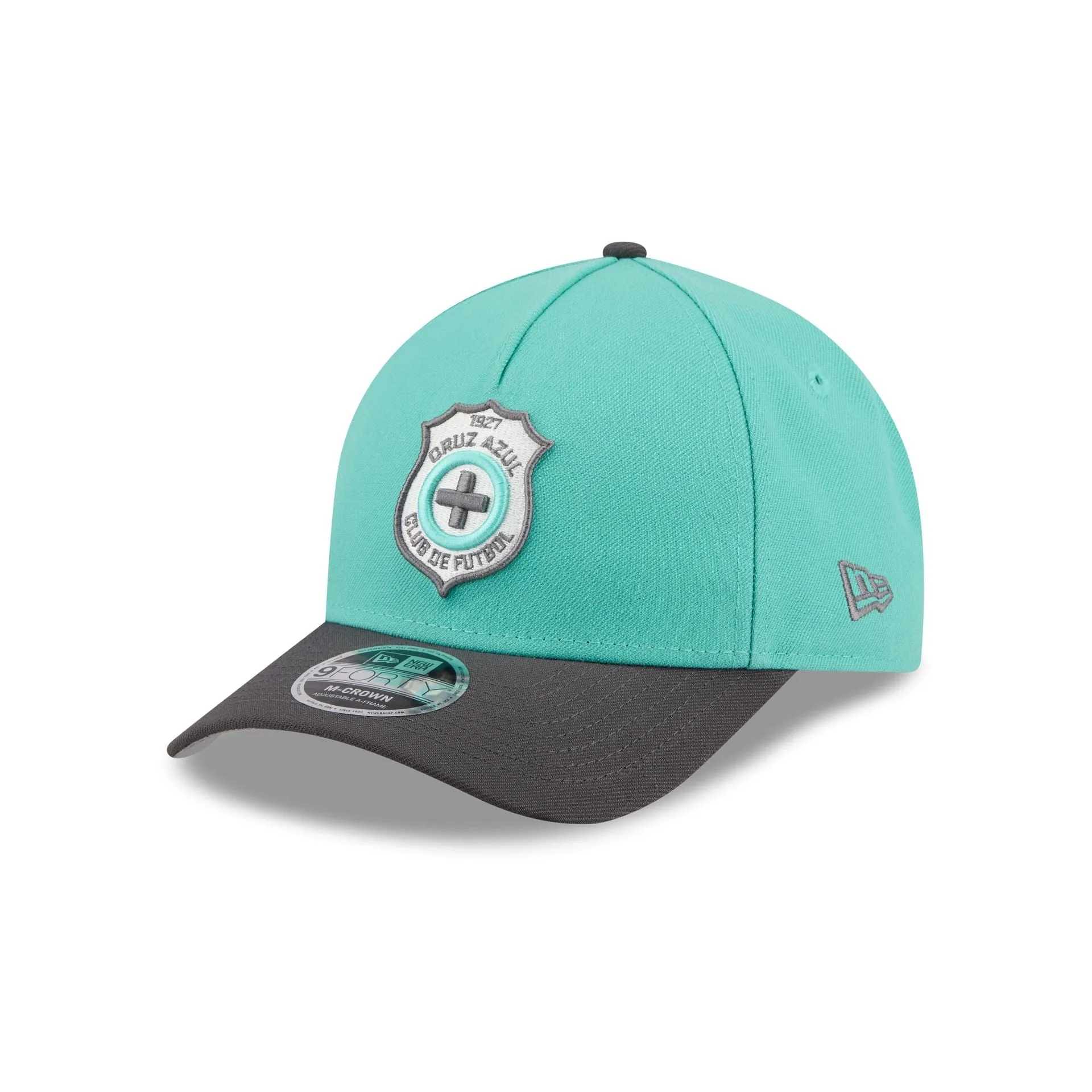 Cruz Azul Color Pack Teal 9FORTY M-Crown A-Frame Snapback Hat sold by New Era