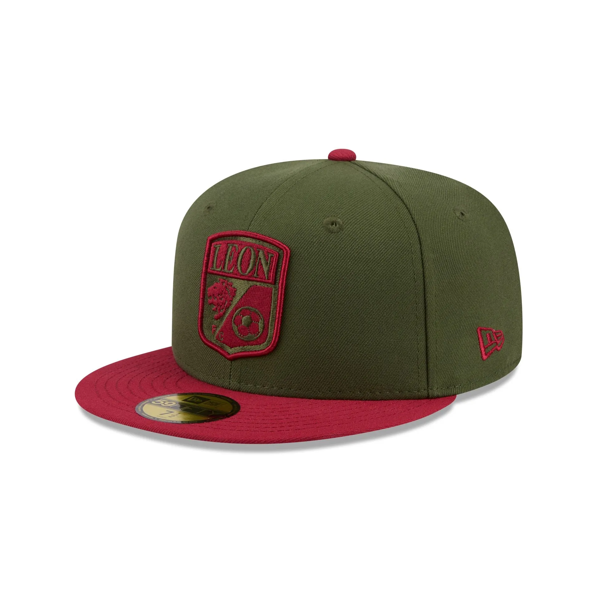 Club León Color Pack Olive 59FIFTY Fitted Hat sold by New Era