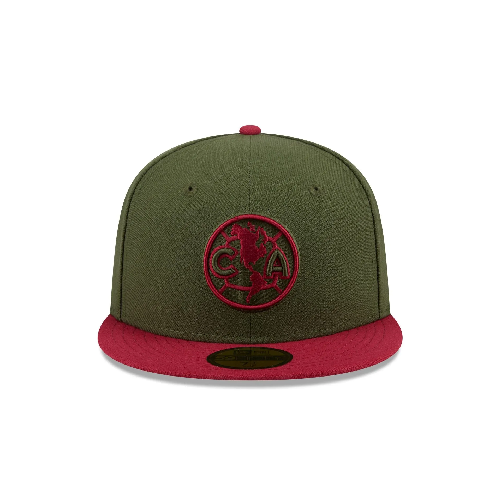 Club América Color Pack Olive 59FIFTY Fitted Hat sold by New Era product image thumbnail 2