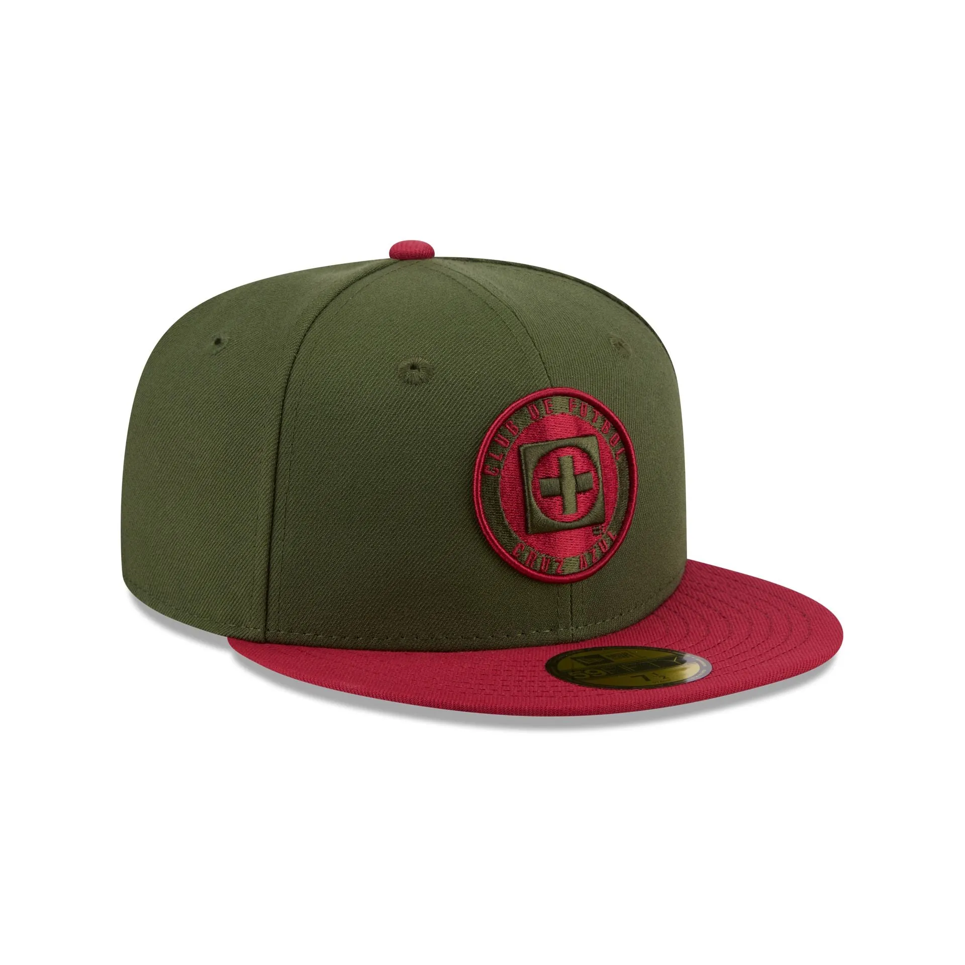 Cruz Azul Color Pack Olive 59FIFTY Fitted Hat sold by New Era product image thumbnail 3