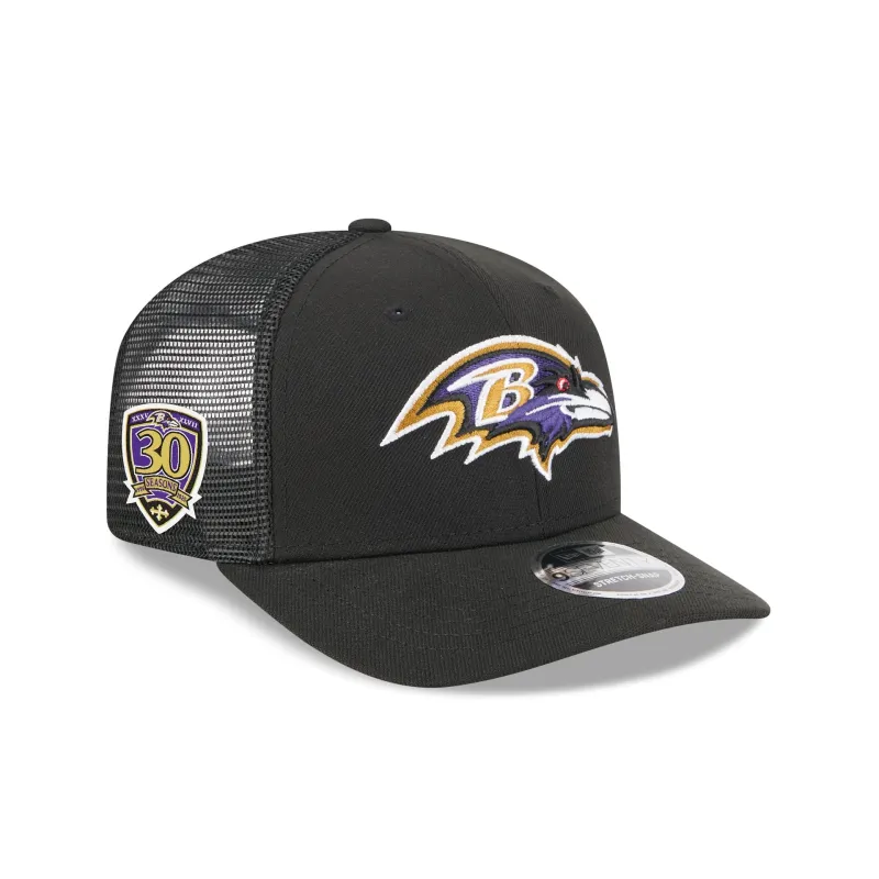 Baltimore Ravens 30th Anniversary 9SEVENTY Trucker Hat made by New Era
