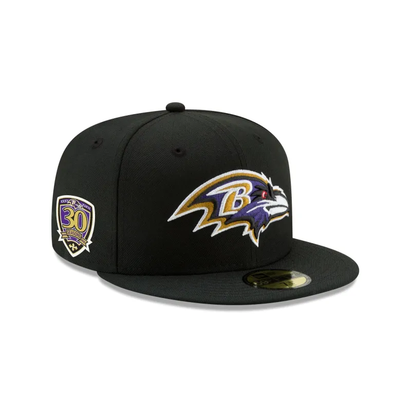 Baltimore Ravens 30th Anniversary 59FIFTY Fitted Hat sold by New Era