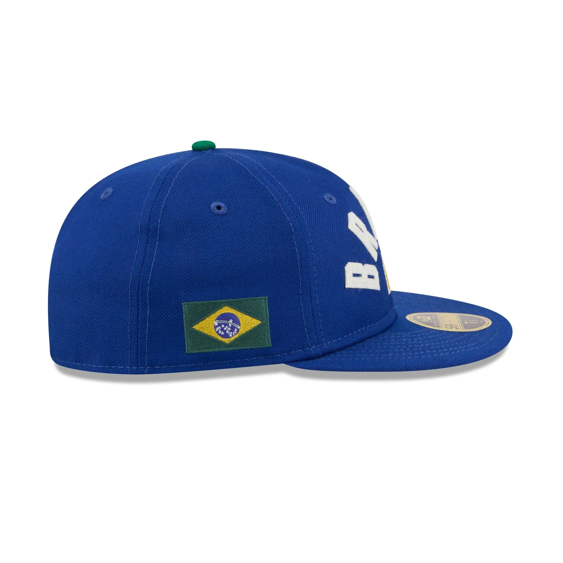 Brazil Classic Script Retro Crown 59FIFTY Fitted Hat sold by New Era product image thumbnail 4