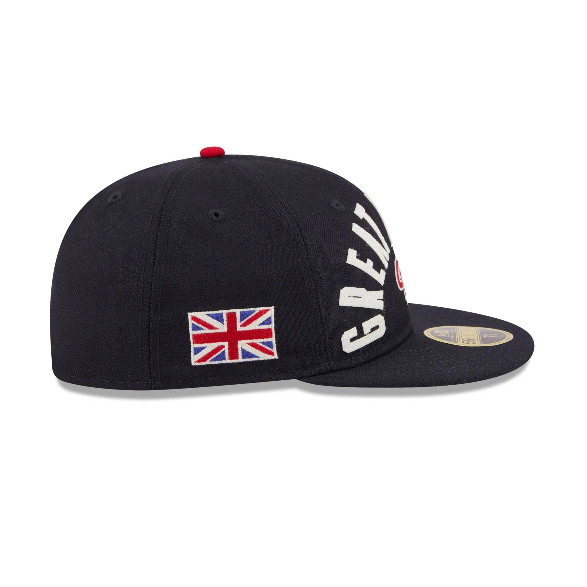 Great Britain Classic Script Retro Crown 59FIFTY Fitted Hat sold by New Era product image thumbnail 4