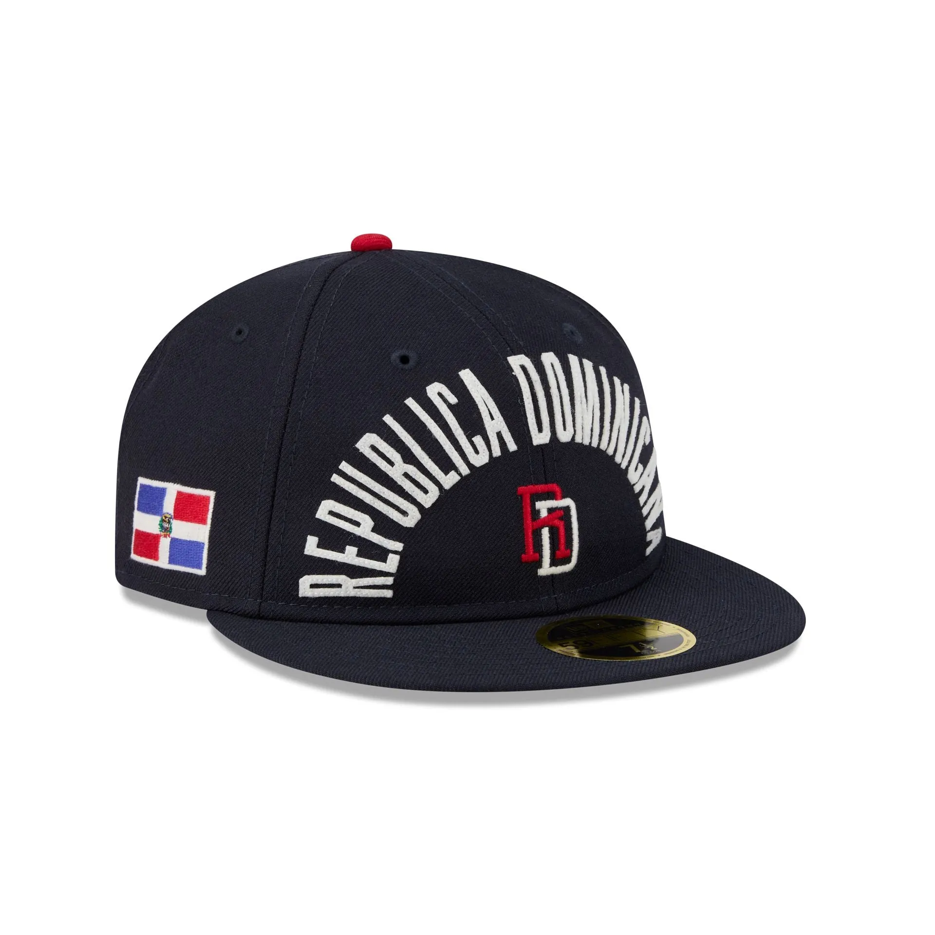 Dominican Republic Classic Script Retro Crown 59FIFTY Fitted Hat sold by New Era