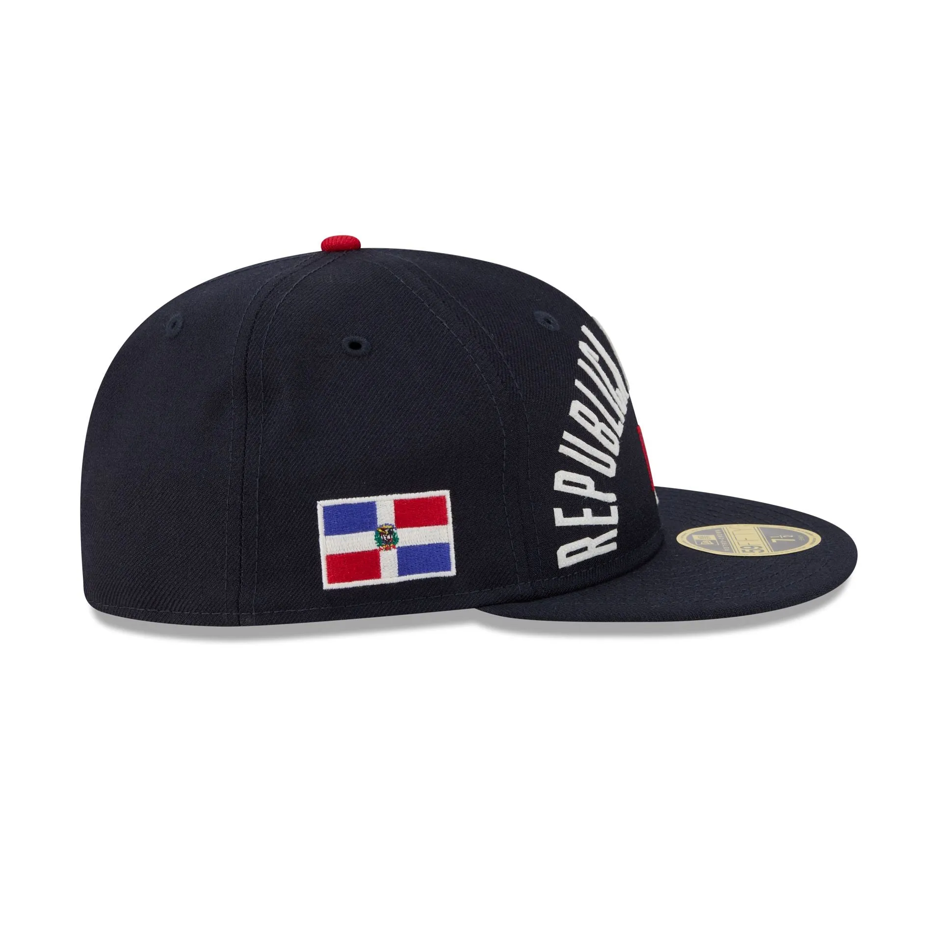 Dominican Republic Classic Script Retro Crown 59FIFTY Fitted Hat sold by New Era product image thumbnail 4