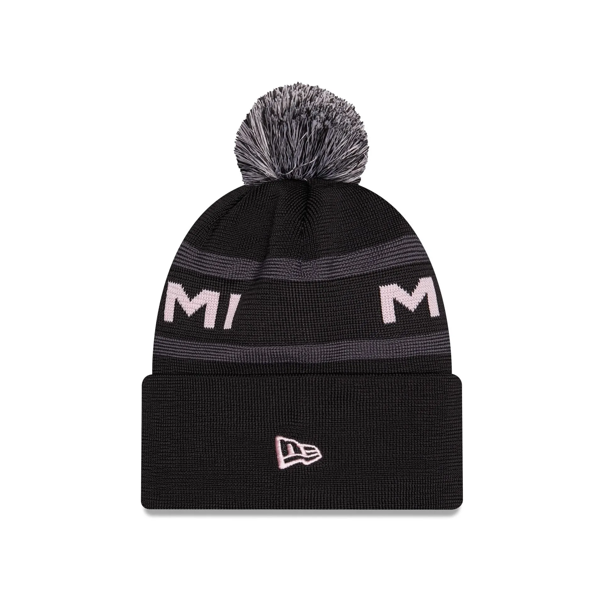 Inter Miami 2026 Jersey Hook Pom Knit Hat sold by New Era product image thumbnail 2
