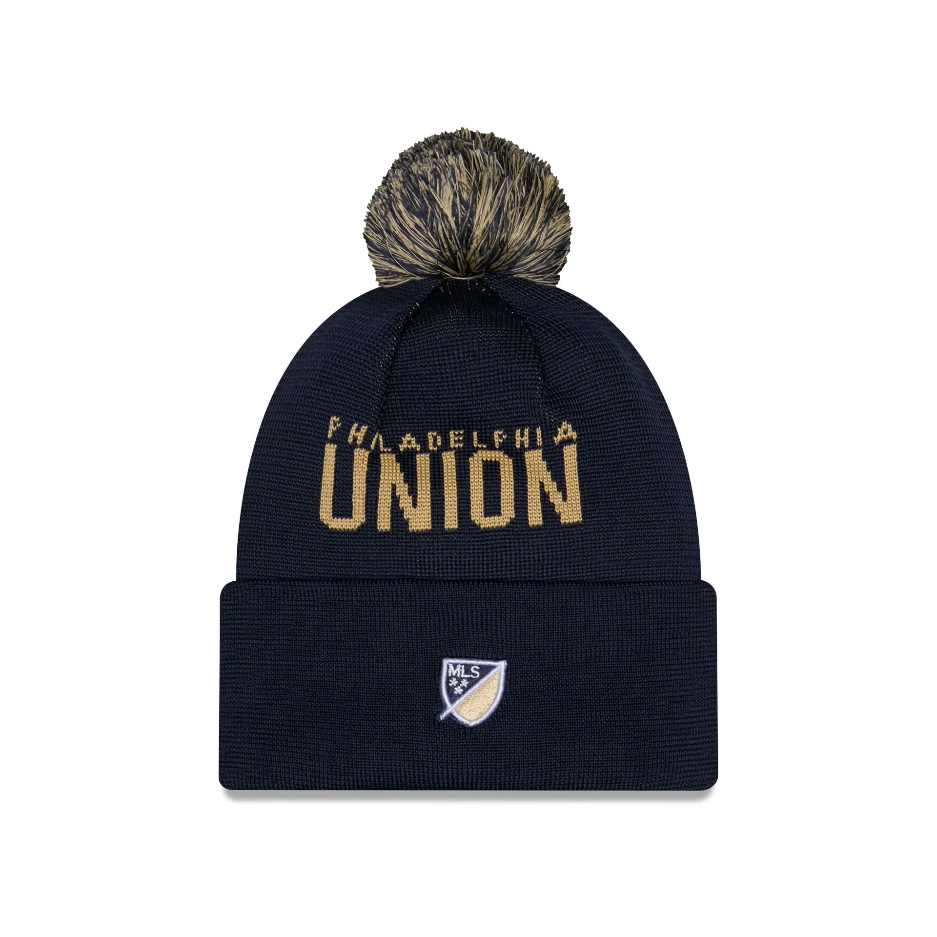 Philadelphia Union 2026 Jersey Hook Pom Knit Hat sold by New Era product image thumbnail 3