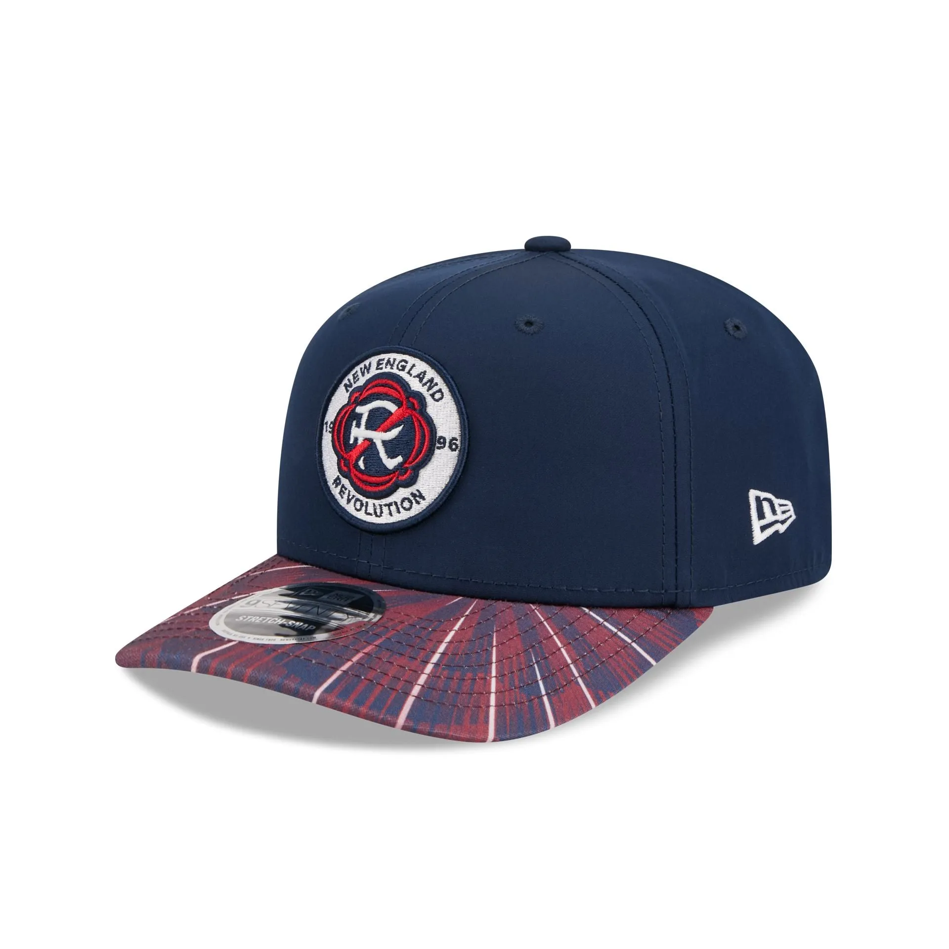 New England Revolution 2026 Jersey Hook 9SEVENTY Stretch-Snap Hat sold by New Era product image thumbnail 3