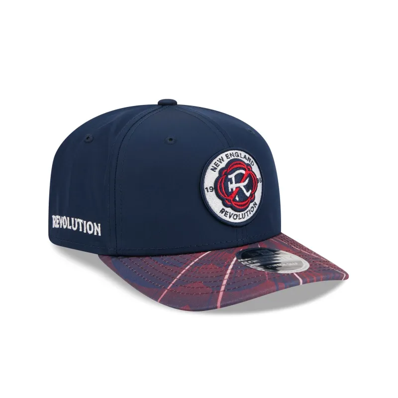 New England Revolution 2026 Jersey Hook 9SEVENTY Stretch-Snap Hat sold by New Era