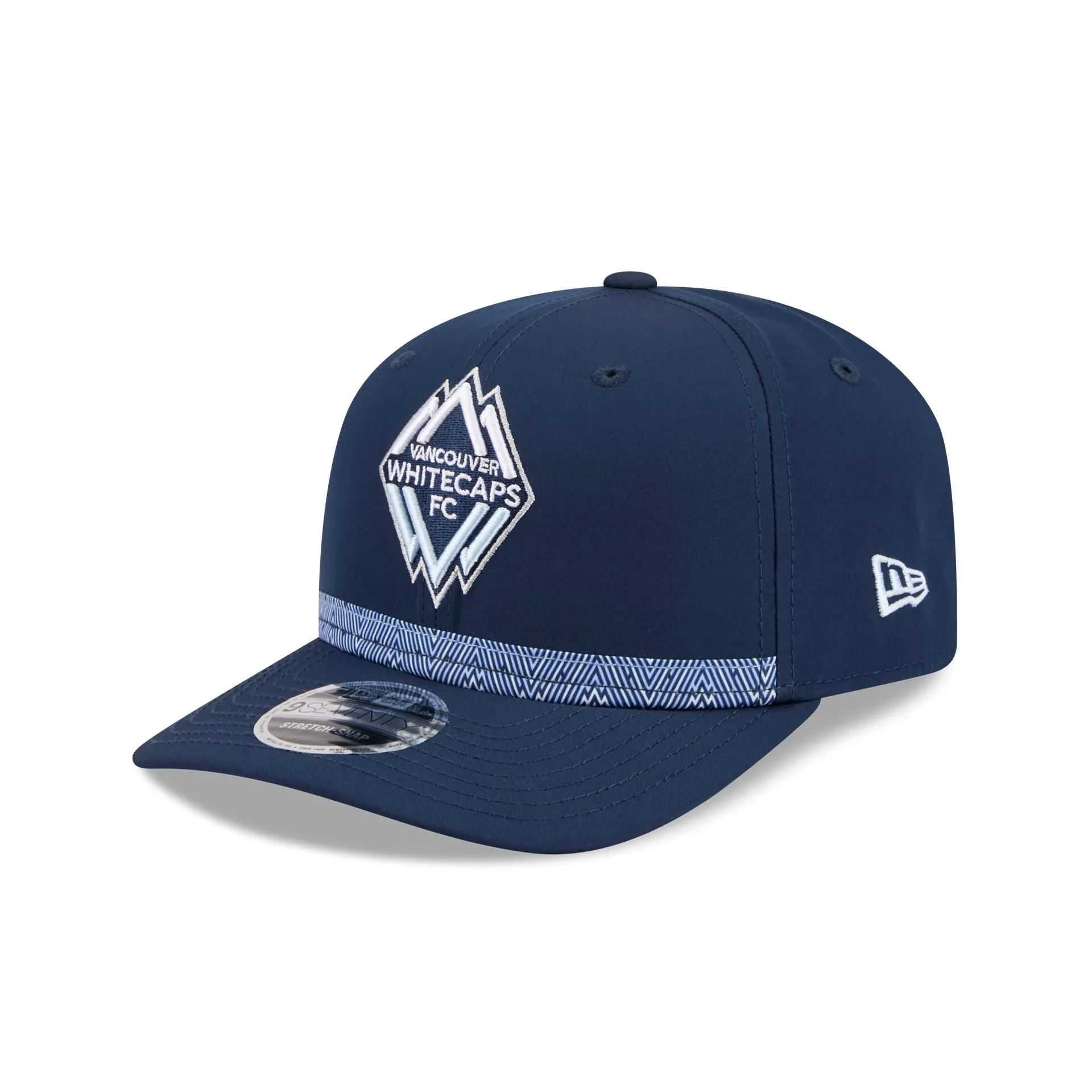 Vancouver Whitecaps FC 2026 Jersey Hook 9SEVENTY Stretch-Snap Hat sold by New Era