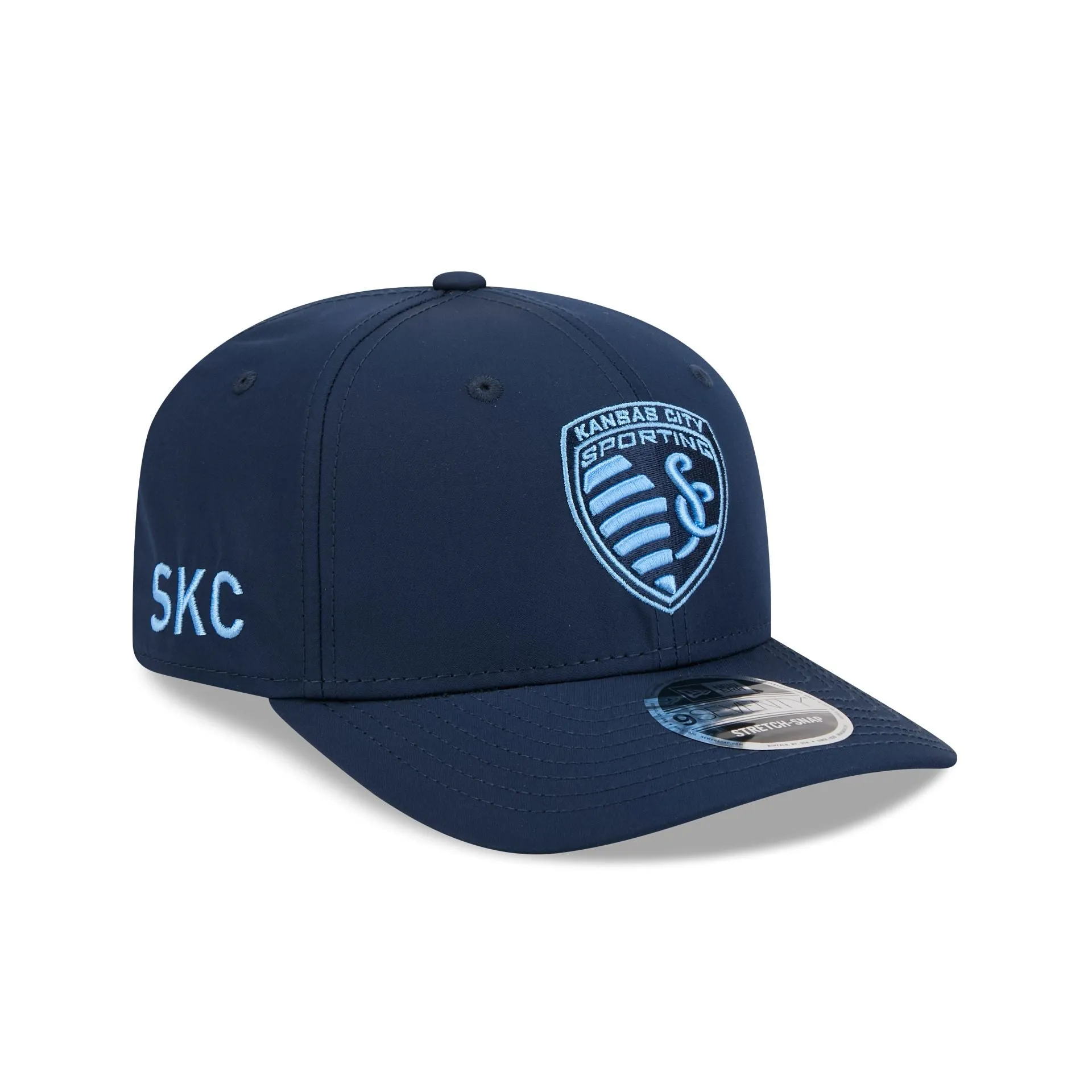 Sporting Kansas City 2026 Jersey Hook 9SEVENTY Stretch-Snap Hat sold by New Era