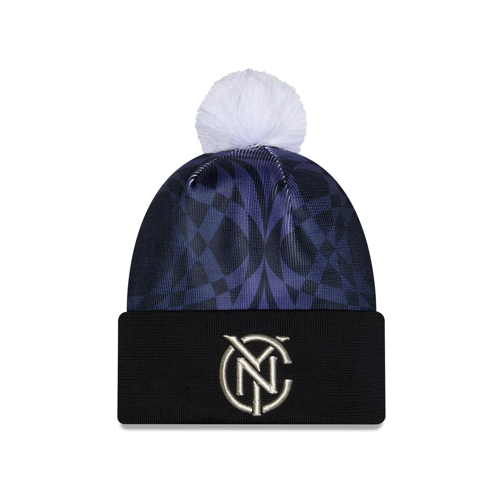 New York City FC 2026 Jersey Hook Pom Knit Hat sold by New Era
