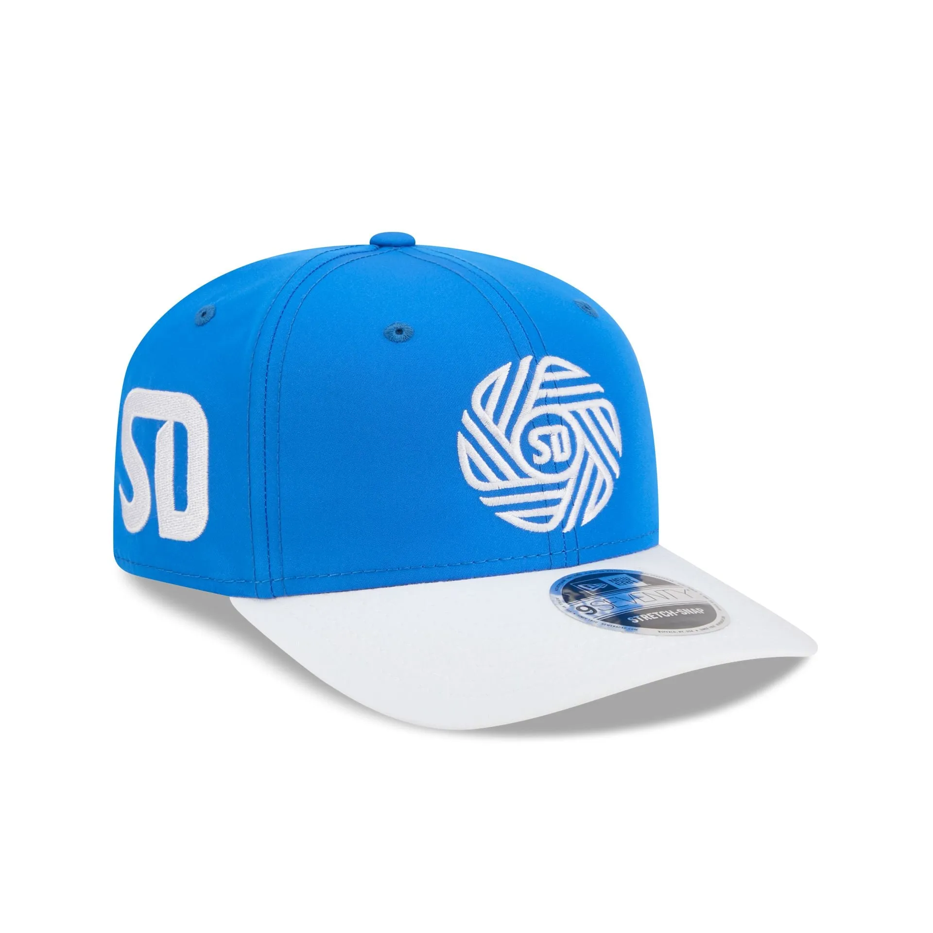 San Diego FC 2026 Jersey Hook 9SEVENTY Stretch-Snap Hat sold by New Era