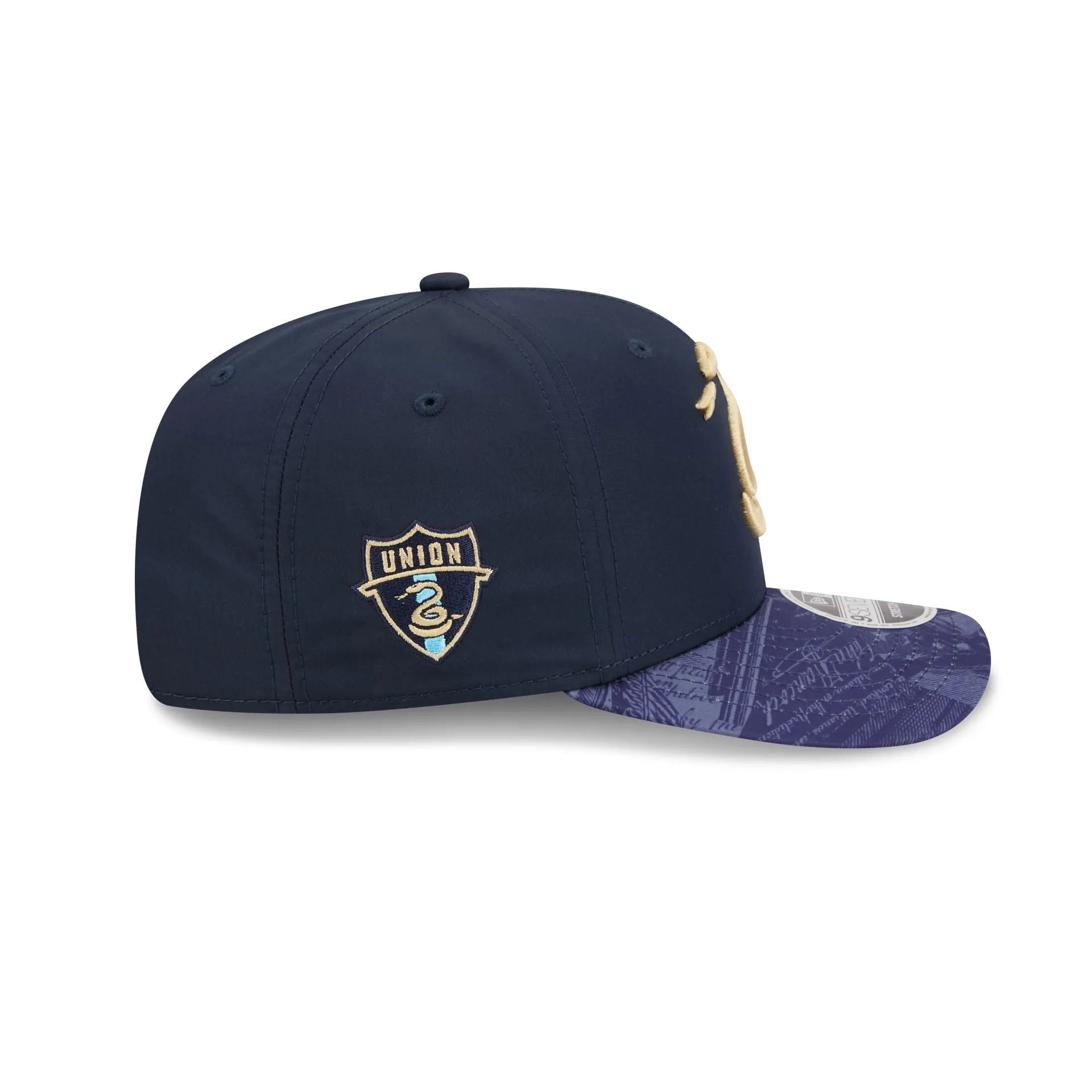 Philadelphia Union 2026 Jersey Hook 9SEVENTY Stretch-Snap Hat sold by New Era product image thumbnail 4