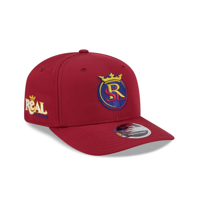 Real Salt Lake 2026 Jersey Hook 9SEVENTY Stretch-Snap Hat sold by New Era