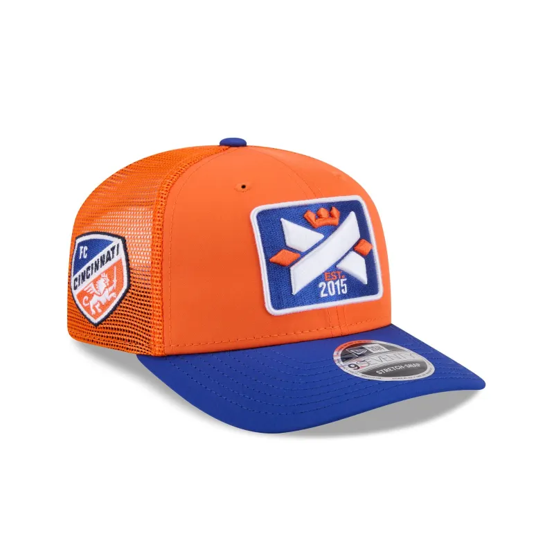 FC Cincinnati 2026 Jersey Hook 9SEVENTY Trucker Hat sold by New Era