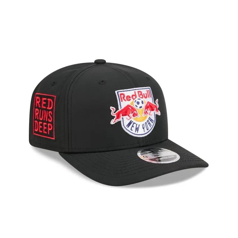 New York Red Bulls 2026 Jersey Hook 9SEVENTY Stretch-Snap Hat sold by New Era