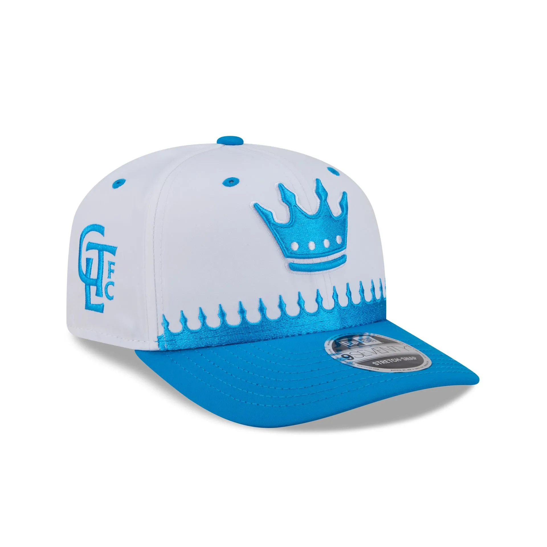 Charlotte FC 2026 Jersey Hook 9SEVENTY Stretch-Snap Hat sold by New Era